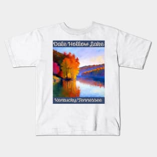 Dale Hollow Lake in Kentucky and Tennessee Kids T-Shirt